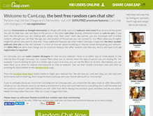 Tablet Screenshot of camleap.com